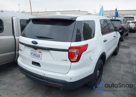 2017 Ford Explorer Police Interceptor z USA, uszkodzony, nr VIN 1FM5K8AR7HGE01281